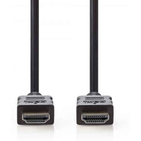 High Speed HDMIâ„¢-kabel met Ethernet | HDMIâ„¢-connector - HDMIâ„¢-connector | 5,0 m | Zwart